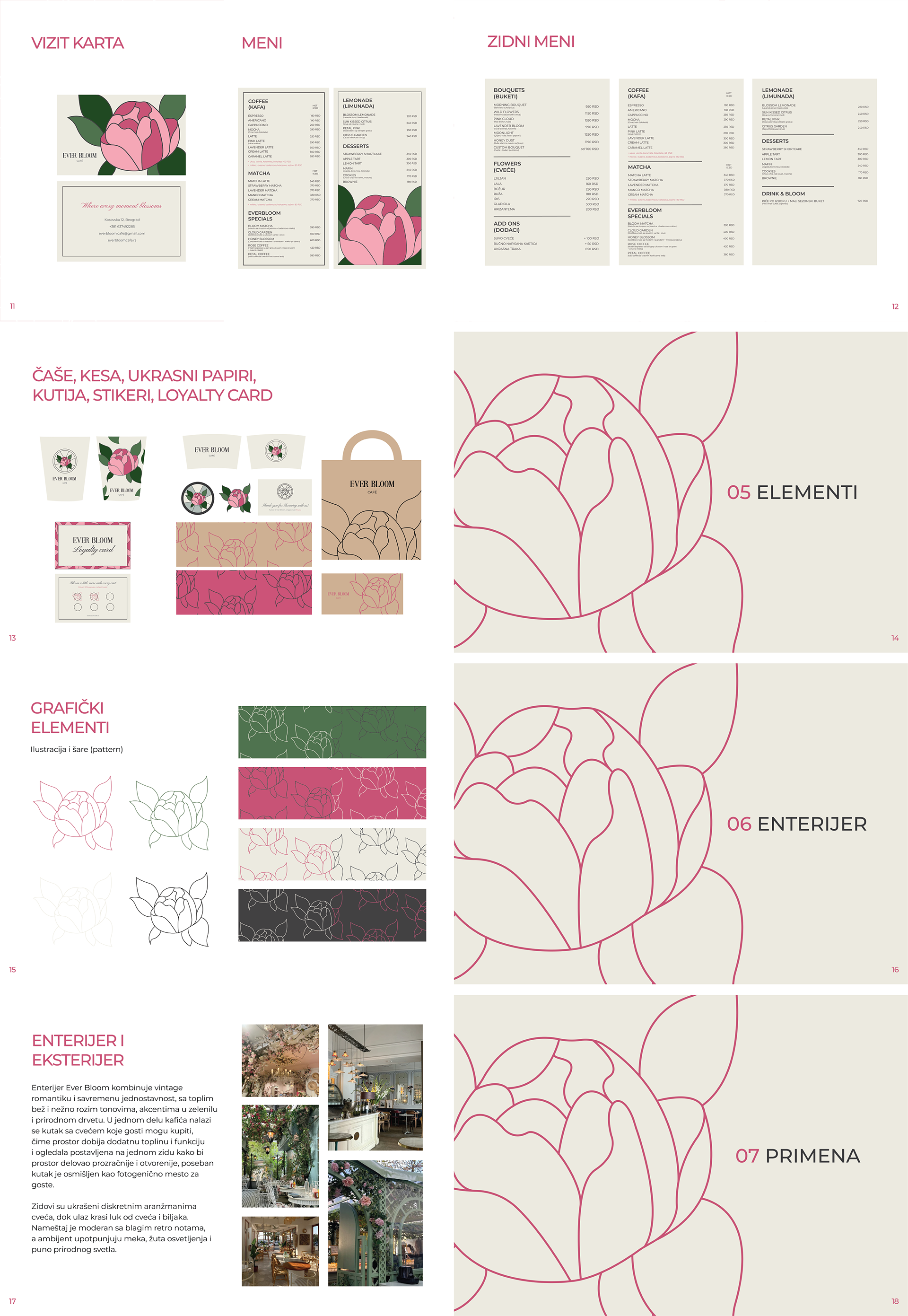 Book of graphic standards ''Ever Bloom'' 3