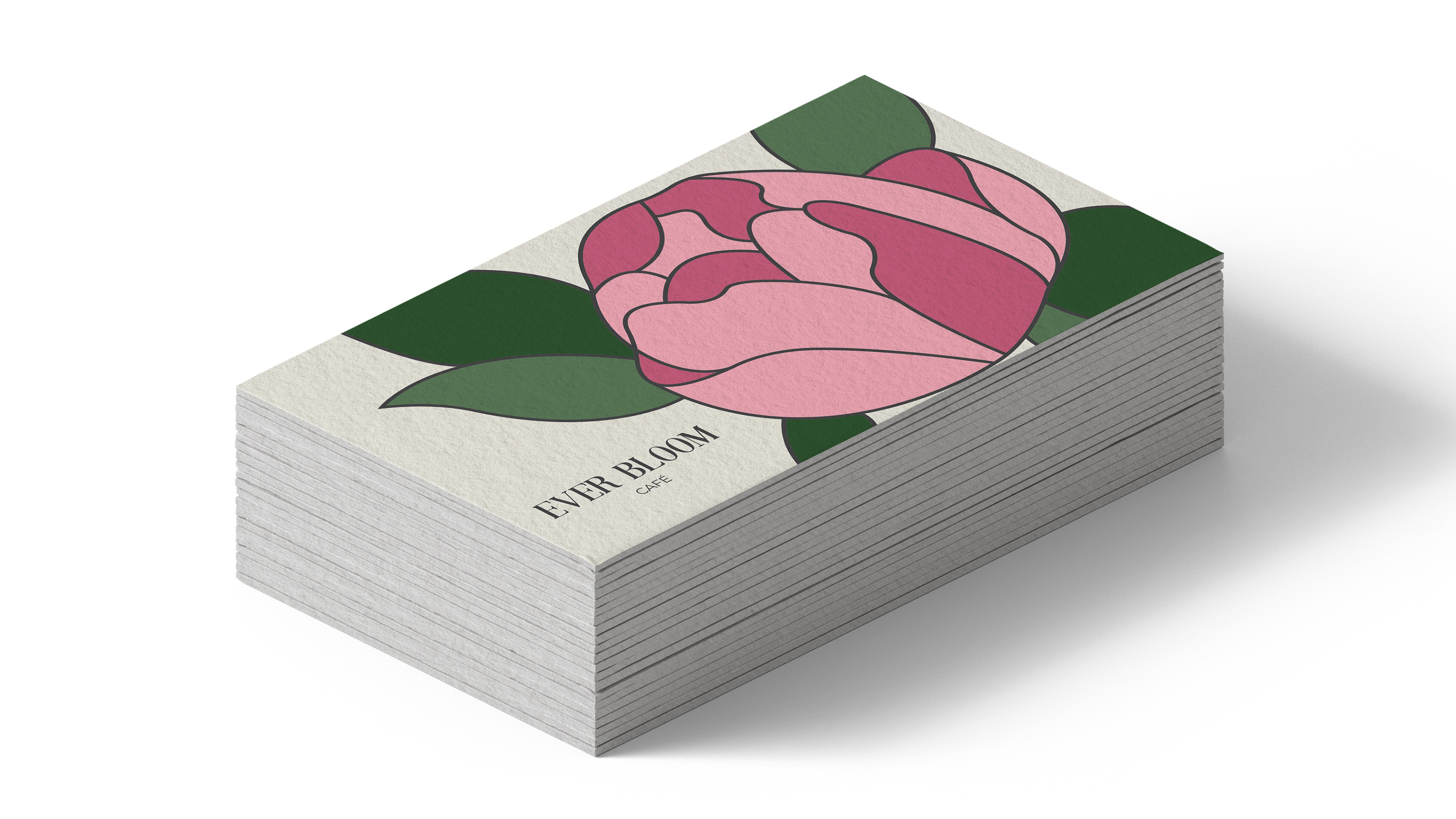 Business card mockup ''Ever Bloom'' 