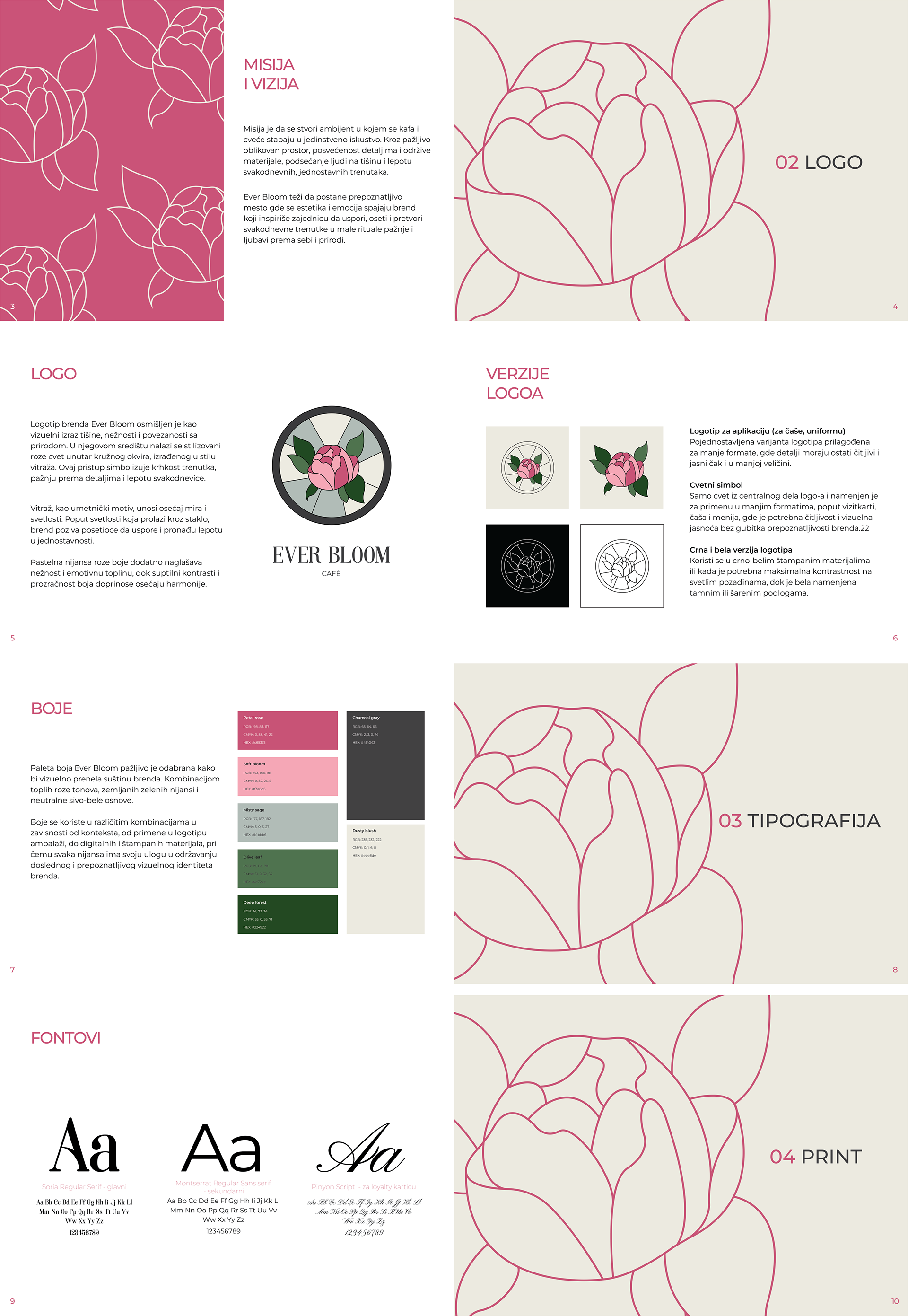 Book of graphic standards ''Ever Bloom'' 2